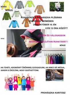 Ruhatár-felújítás - ruhabörze lesz a Prohászka templom közösségi termében